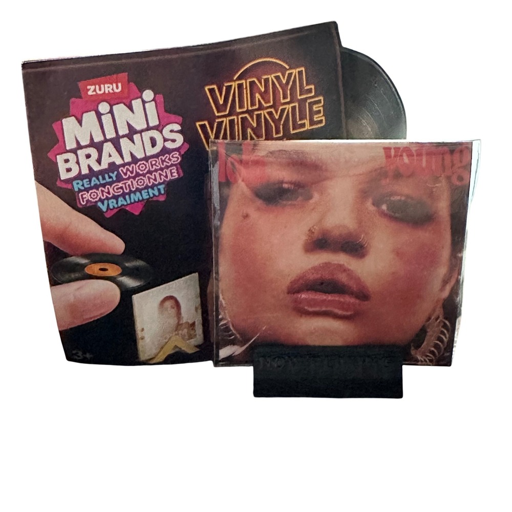 Zuru Mini Brands Vinyl Really Works Lola Young "Messy" Mini NEW with Now Playing